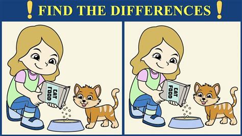 Find 3 Differences Picture Puzzle 4 YouTube