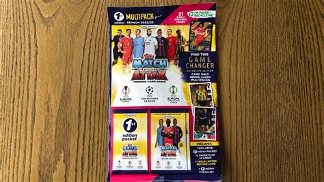 Topps Match Attax 2022 23 Champions League Multipack First Ed Vini