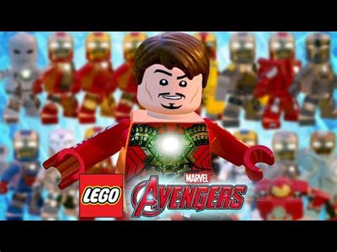 Todas As Armaduras Do Homem De Ferro Lego Avengers YouTube