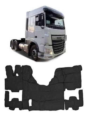 Tapete Caminhão Daf Xf Fts Novo Assoalho Vinil Verniz Liso