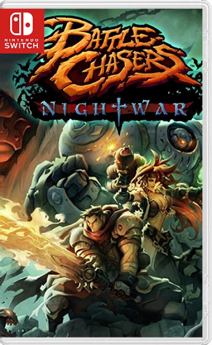 Battle Chasers : Nightwar Switch NSP/XCI + UPDATE - RPG ONLY