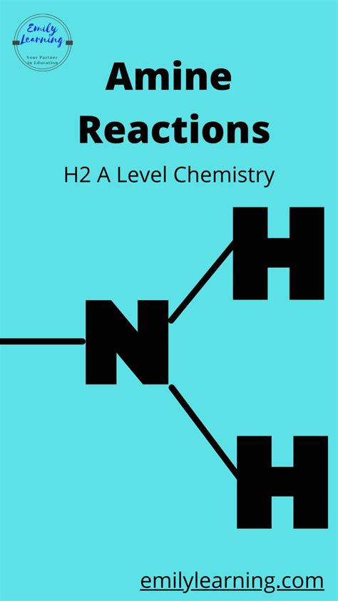 Amine reactions tested in A Level H2 Chemistry | Organic chemistry ...