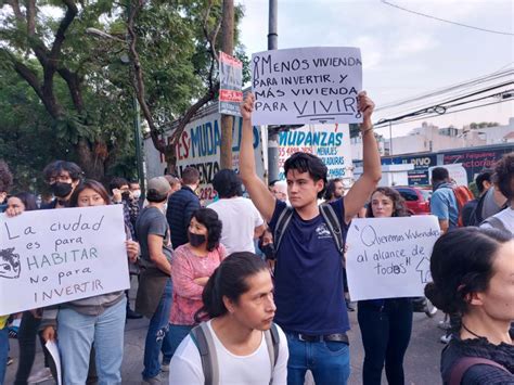 No más gentrificación o habrá revolución ciudadanos protestan contra