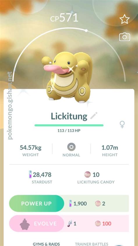 Lickitung - Pokemon Go