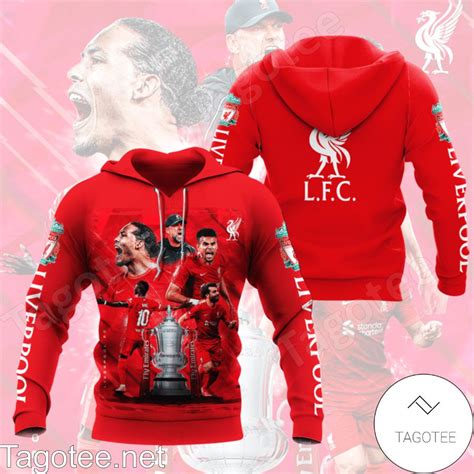 liverpool fc team red hoodie  shirts tagotee