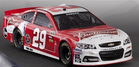 Kevin Harvick 2013 Budweiser paint scheme | Tireball NASCAR News ...