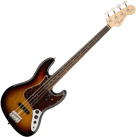 Fender American Original ‘60s Jazz Bass Usa Rw 3 Color Sunburst Solid Body Electric Bass