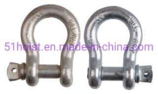 Galvanized Forged Chain Fittings Us Type Screw Pin G Shackle China