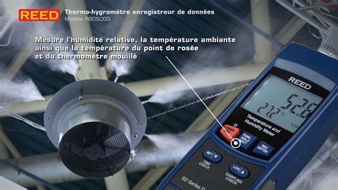 Affrontez lhumidité avec le thermo hygromètre à enregistrement de