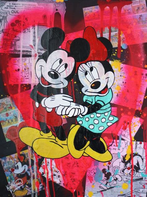 Minnie Mouse Graffiti