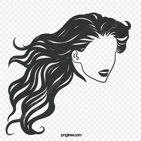 Hair Silhouette Png