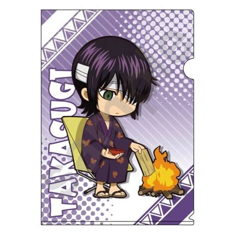 Cdjapan Gintama Mc Outdoor A Clear Folder Shinsuke Takasugi Collectible