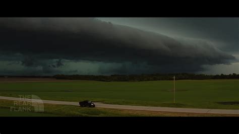 Some Screengrabs Stills From The Latest Storm Chase I Witnessed A Rare Anticyclonic Tornado