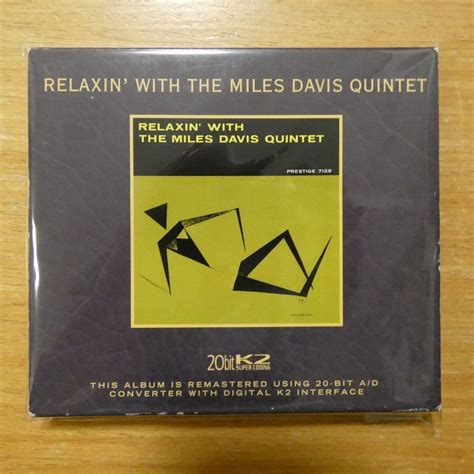 025218482721 20bitK2 CD MILES DAVIS QUINTET RELAXIN WITH THE MILES