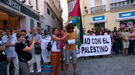 Manifestaci N C Diz Con El Pueblo Palestino Manifiesto Youtube