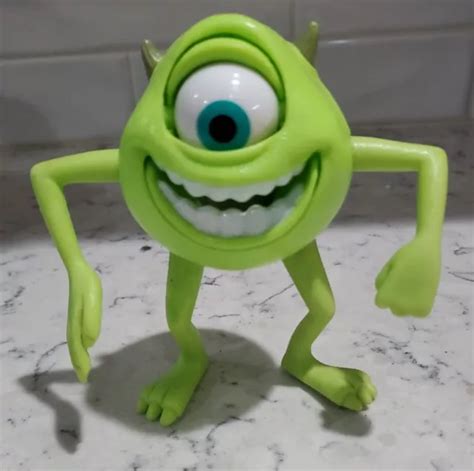 Disney Pixar Monsters Inc Mike Wazowski Mcdonalds Action Figure Toy 14 18 Picclick Ca