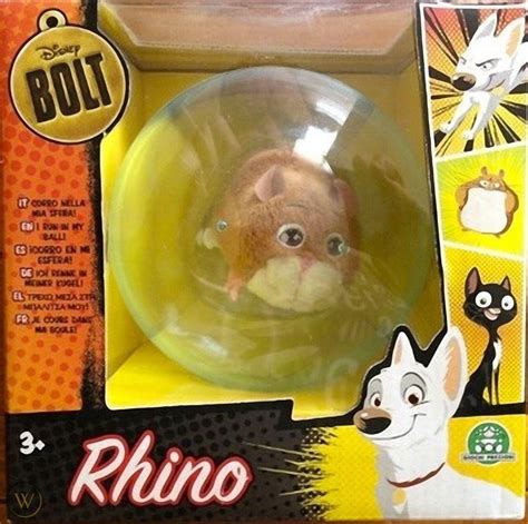 Disney Bolt RHINO The Hamster in His Ball - NEW - HTF Retired ...