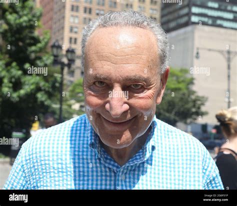 New York, New York, USA. 7th July, 2021. Democratic Senator CHUCK ...