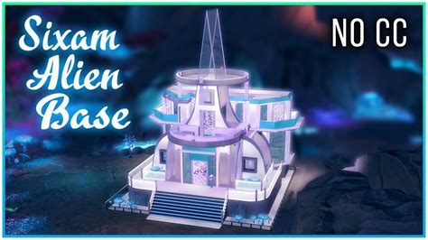 Sims 4 Speed Build Sixam Alien Base Kate Emerald Sims 4 Build | Images ...