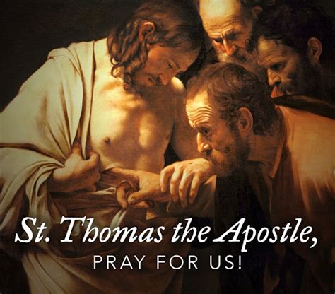 Fr. Humberto's Blog: Feast of Saint Thomas, Apostle - “My Lord and My God!”