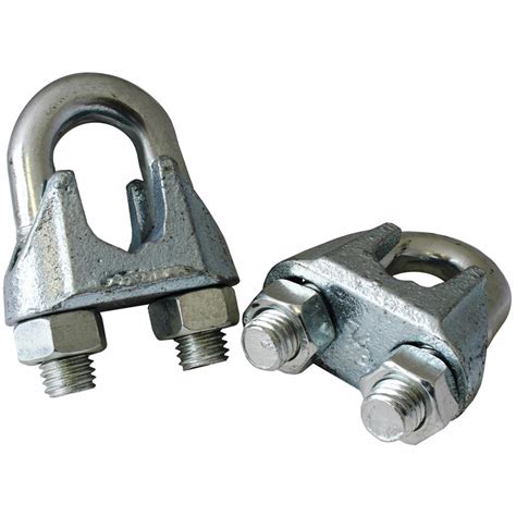 Zinc Plated Malleable Wire Rope Clip X Pcs