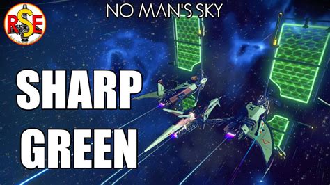 Sharp Green Stunning Solar Ship No Man S Sky Outlaws Youtube