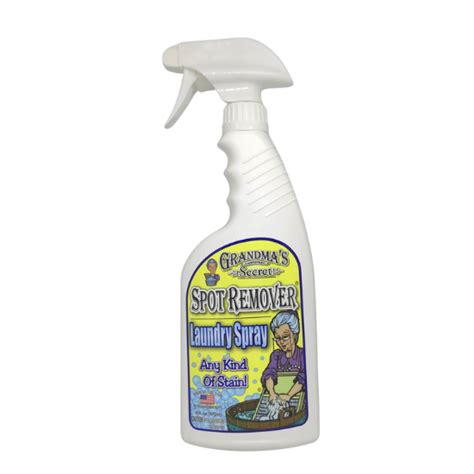 Grandmas Secret Spot Remover Laundry Spray For Any Kind Of Stain 16 Oz