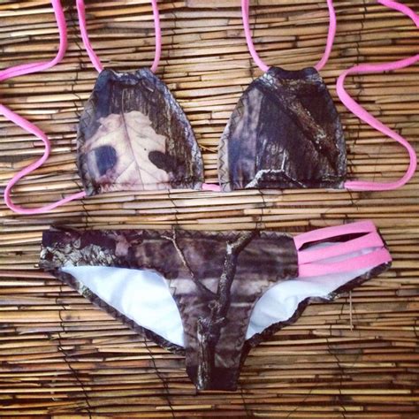Nani Bikini Real Tree Camo Camouflage Scrunchbutt Bikini Camo And Pink Bikinis Camo Outfits