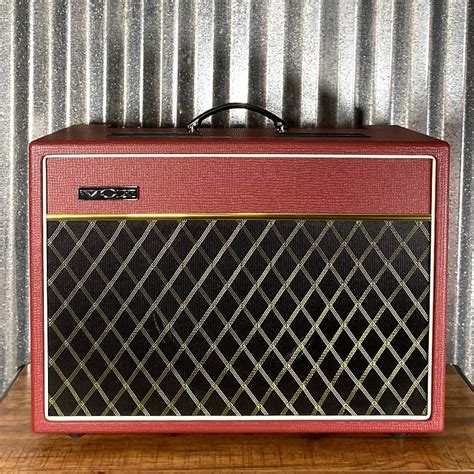 Vox Ac15c1vr Ac15 Limited Edition Red 15 Watt 1x12 Tube Reverb