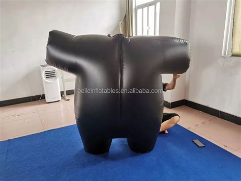 Hot Sale Customized Beile Pvc Inflatable Black Suit For Recreation