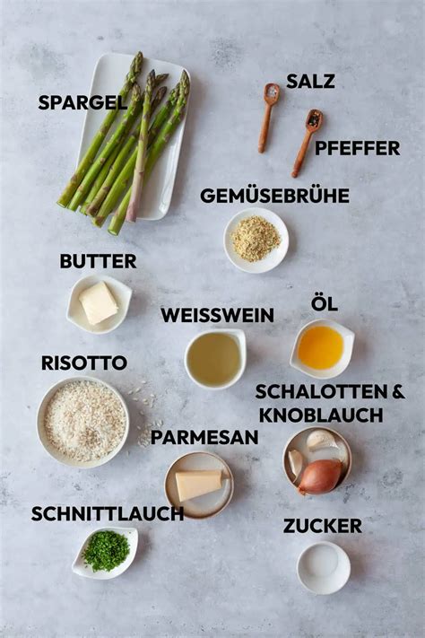 Spargelrisotto Rezept mit grünem Spargel cremig einfach