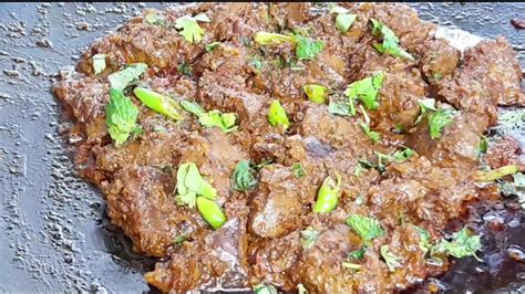 Masaledar Tawa Fry Kaleji Recipe Mutton Liver Recipe Kaleji Kalejifry