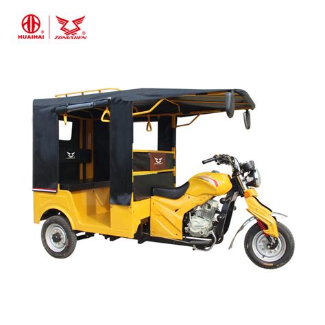 Gasoline Motor Trike Cc Wheel Passenger Tricycle Taxi China