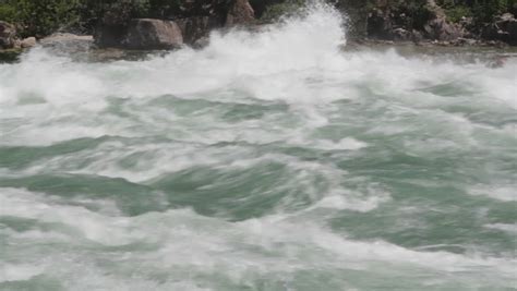 Niagara River Rapids. Closeup. Intense Class 6 White-water Rapids Speed ...