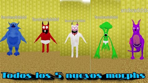 Todos Los Nuevos Morphs Backrooms Morphs Youtube