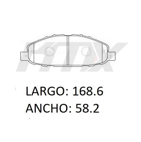 Pastilla Freno Del Nissan Np300 Frontier 2016 Dmax Rt 50 Renault