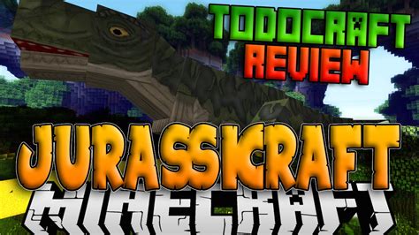 Descargar Jurassicraft Mod Para Minecraft Review Youtube