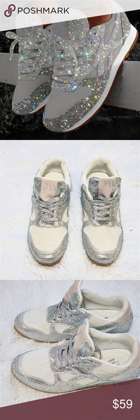 Rhinestone Crystal Platform Sneaker Crystal Rhinestone Crystals