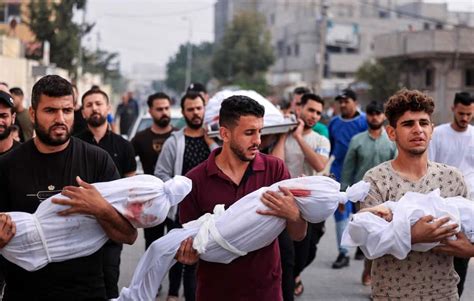 Le Bilan Salourdit 6546 Morts à Gaza Dont 2704 Enfants 24 Heures