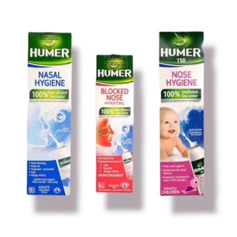 Hot Sale Humer Nasal Spray Blocked Nose Nose Hygiene Infants