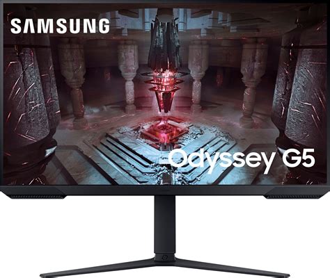 Samsung – Odyssey G51C 32″ QHD FreeSync Premium Gaming Monitor with ...