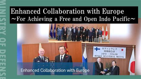 Enhanced Collaboration With Europe For Achieving A Free And Open Indo