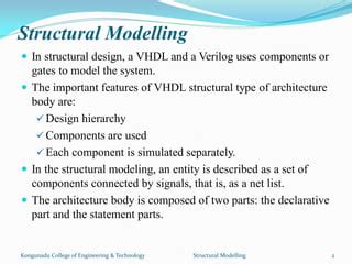 Structural modelling | PPT