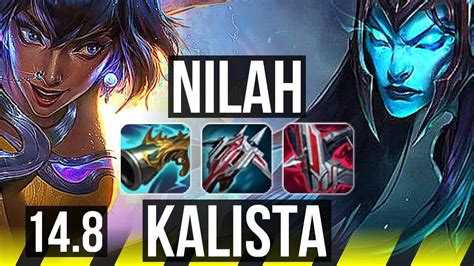 NILAH Poppy Vs KALISTA Renata Glasc ADC Rank 9 Nilah Godlike