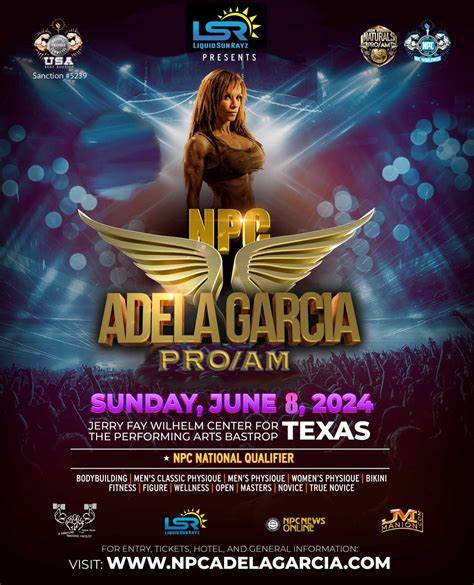 Ifbb Pro League Npc Adela Garcia Classic Npc Usa Texas