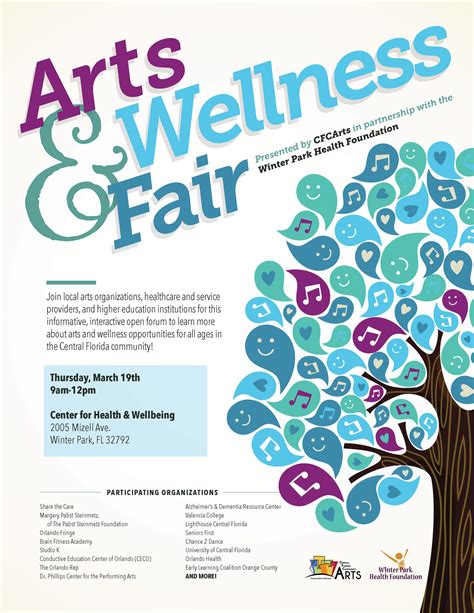 Arts And Wellness Fair One Senior Place