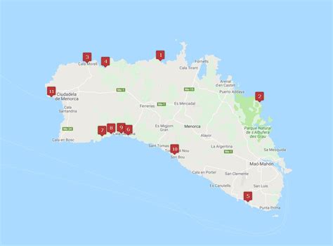 Las Mejores Playas De Menorca Mapa Y Consejos Mipueblo Es