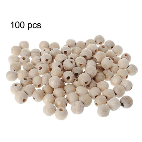 Bola de madera natural de alcanfor 100 uds/juego de verano para