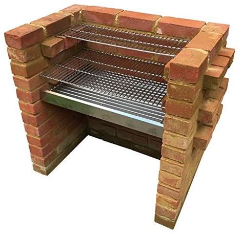 Sunshinebbqs Stainless Steel Diy Brick Bbq Kit Cm X Cm With Heavy