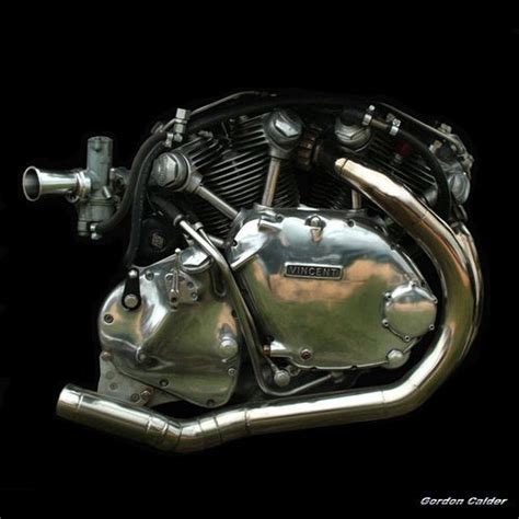 No 4. Vincent Rapide Series B Engine Antique Motorcycles, British ...